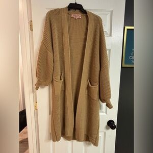 Scandal Italy | Tan Women's Cardigan